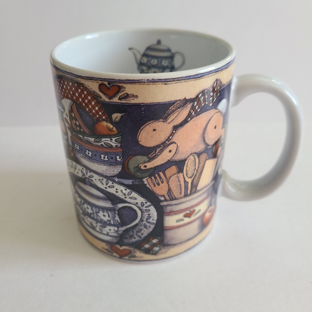 1998 Lang and Wise Close to my Heart Susan Winget Coffee Mug Farmhouse Kitchen